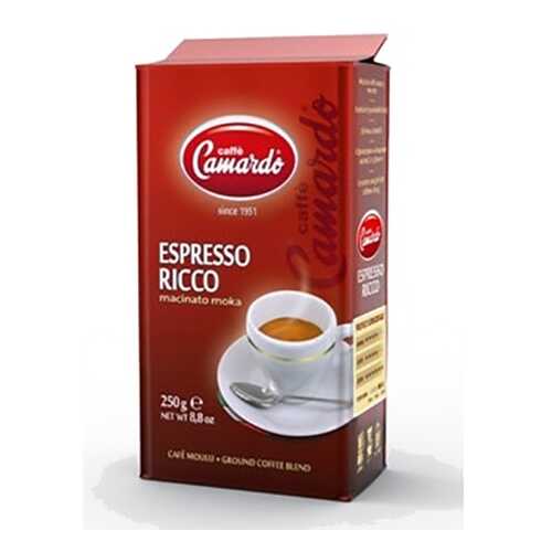 Кофе молотый Camardo Espresso Ricco 250 г в Дикси