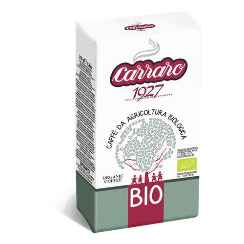 Кофе молотый Carraro bio 250 г в Дикси