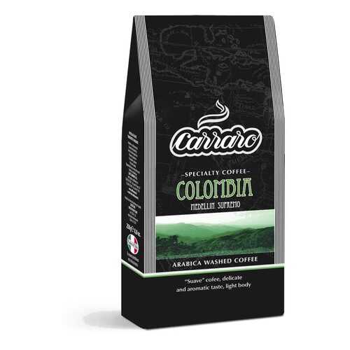 Кофе молотый Carraro Colombia вакуум 250 г в Дикси