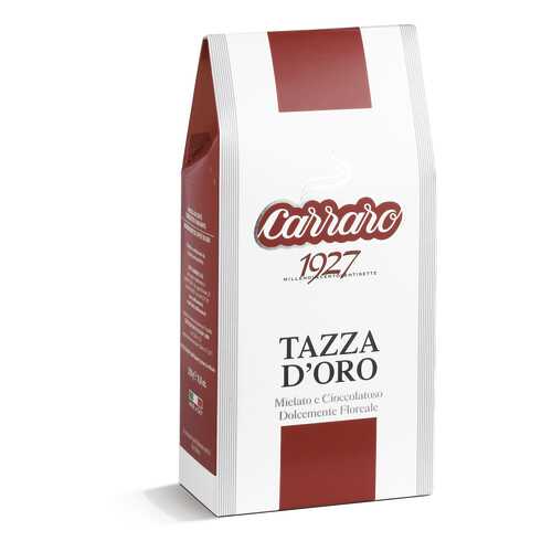 Кофе молотый Carraro Tazza D'Oro картон 250 г в Дикси