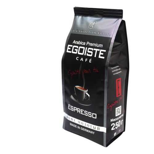 Кофе молотый Egoiste espresso 250 г в Дикси