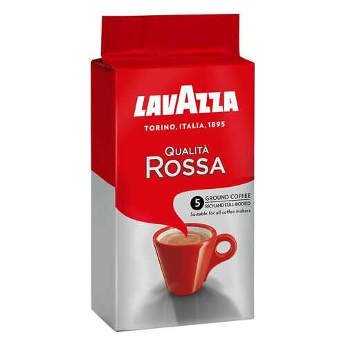 Кофе молотый LavAzza qualita rossa 250 г в Дикси