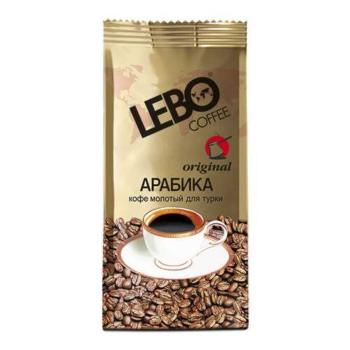 Кофе молотый Lebo арабика для турки 200 г в Дикси