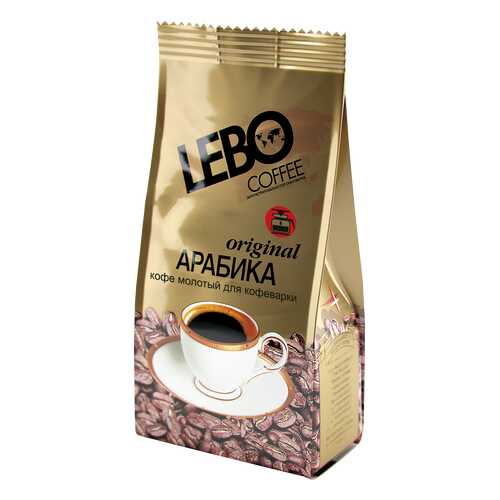 Кофе молотый Lebo Original для кофеварки 200 г в Дикси