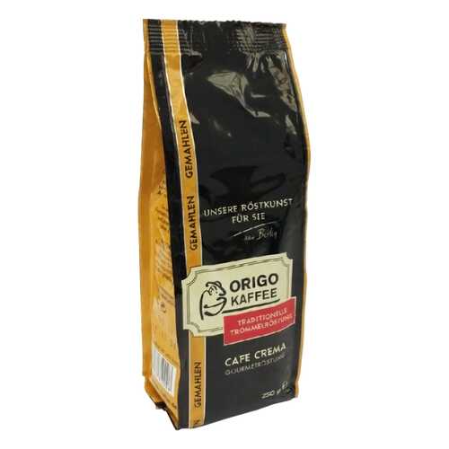 Кофе молотый Origo Cafe Crema гурметростостунг 250 г в Дикси