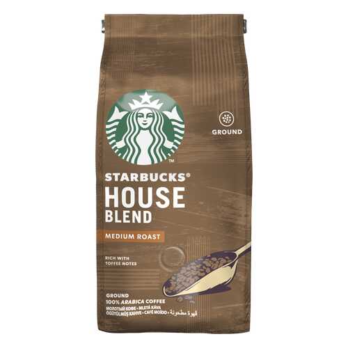 Кофе молотый Starbucks House Blend средней обжарки 200 г в Дикси