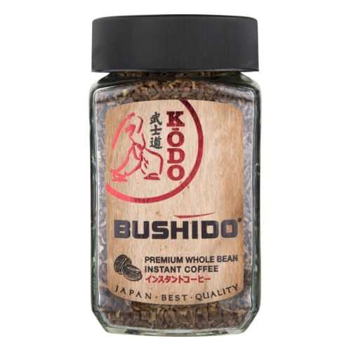 Кофе молотый в растворимом Bushido kodo 95 г в Дикси