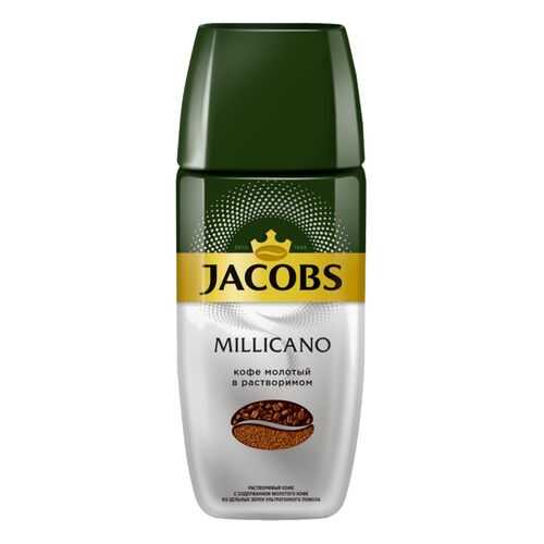 Кофе молотый в растворимом Jacobs millicano 190 г в Дикси