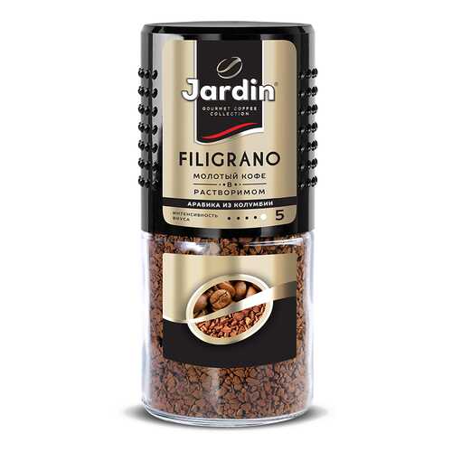 Кофе молотый в растворимом Jardin Filigrano 95 г в Дикси