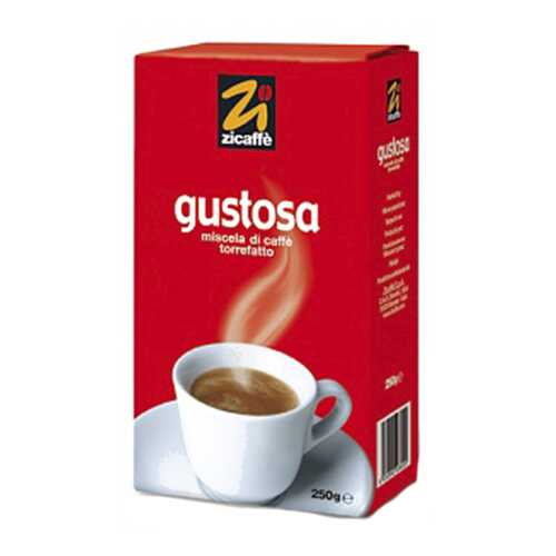 Кофе молотый Zicaffe gustosa 250 г в Дикси
