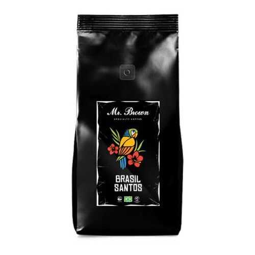 Кофе Mr.Brown Brasil Santos в зернах 1 кг в Дикси