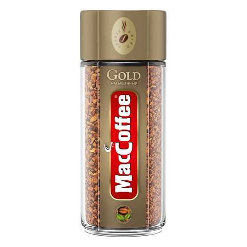 Кофе натуральный растворимый сублимированный MacCoffee Gold, ст/б 100г*6 в Дикси