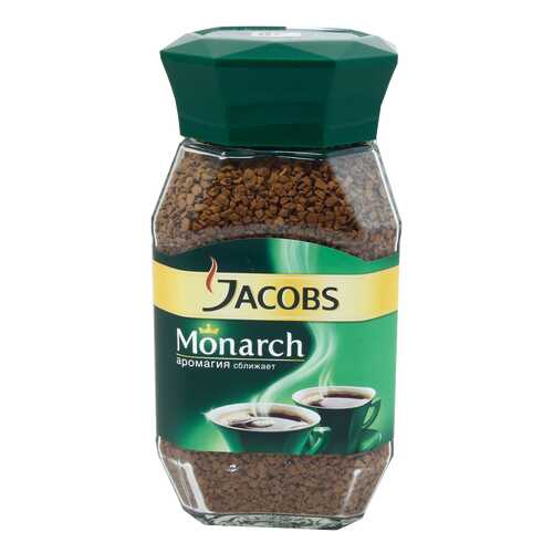 Кофе растворимый Jacobs Monarch Intense стеклянная банка 190 г в Дикси