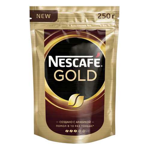 Кофе растворимый Nescafe gold 250 г в Дикси