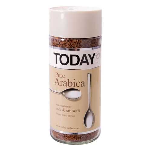Кофе растворимый Today pure arabica 95 г в Дикси