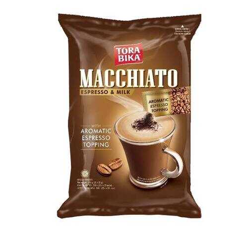 Кофе растворимый Tora bika Macchiato 3 в 1 с кофейной крошкой 20 шт по 25 г в Дикси