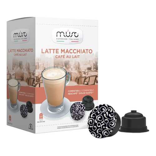 Кофе в капсулах Must latte macchiato 16 капсул в Дикси