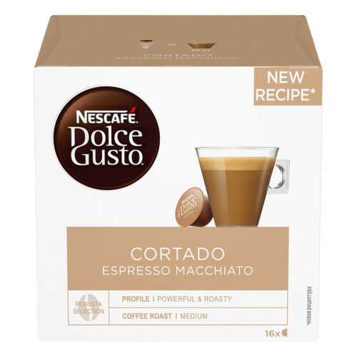Кофе в капсулах Nescafe Dolce Gusto cortado 16 капсул в Дикси