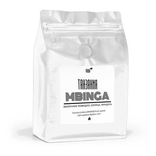 Кофе в зернах Black coffee beans Танзания Мбинга, 250 г в Дикси