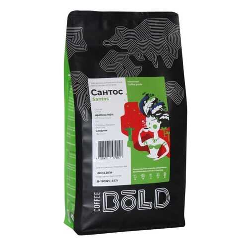 Кофе в зернах Bold Бразилия Сантос 500 г в Дикси