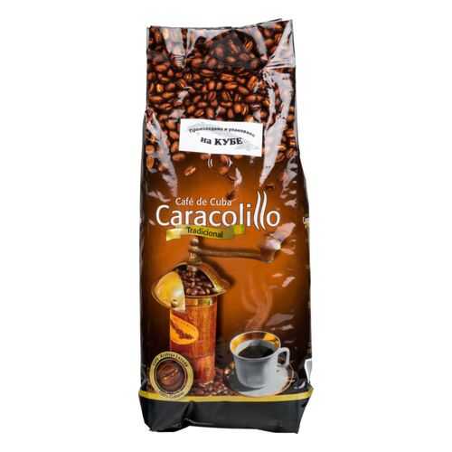 Кофе в зернах Caracolillo tradicional 1000 г в Дикси
