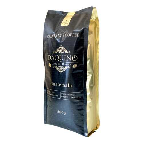 Кофе в зернах DAQUINO 100% Арабика Гватемала Спешиалти 1000 грамм средняя обжарка в Дикси