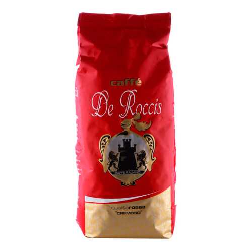 Кофе в зернах De Roccis rossa 1000 г в Дикси