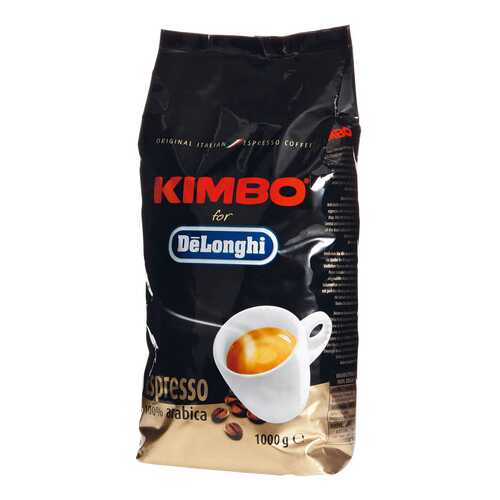 Кофе в зернах Delonghi kimbo arabica 1000 г в Дикси