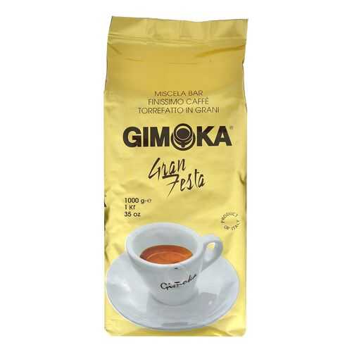 Кофе в зернах Gimoka oro gran fiesta 1 кг в Дикси