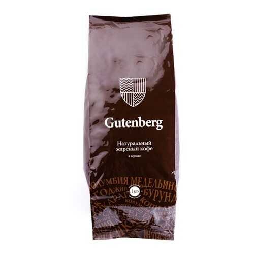 Кофе в зернах Gutenberg Эфиопия Каффа 1000 г в Дикси