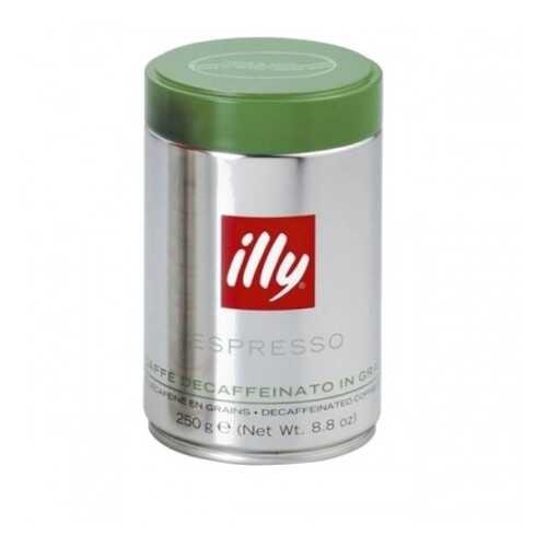 Кофе в зернах ILLY deca без кофеина 250 г в Дикси