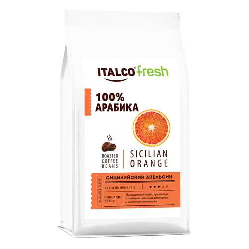 Кофе в зернах ITALCO Сицилийский апельсин (Sicilian orange) ароматизированный, 350 г в Дикси