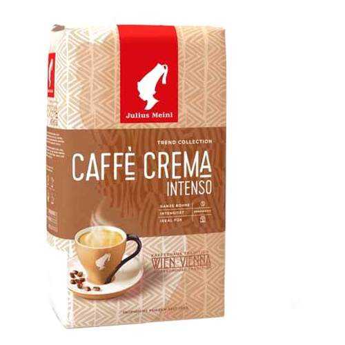 Кофе в зернах Julius Meinl caffe crema intenso 1 кг в Дикси