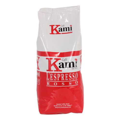 Кофе в зернах Kami lespresso rosso 1000 г в Дикси