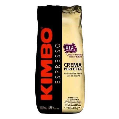 Кофе в зернах Kimbo crema perfetta 1 кг в Дикси