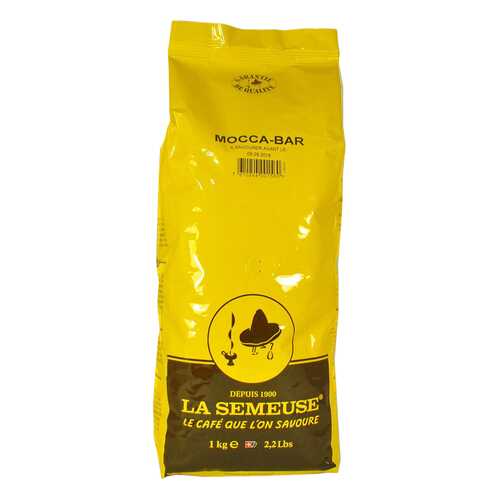Кофе в зернах La Semeuse mocca bar 1000 г в Дикси