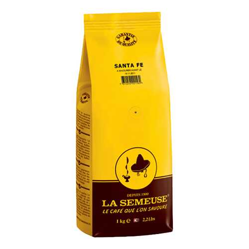 Кофе в зернах La Semeuse santa fe 1000 г в Дикси