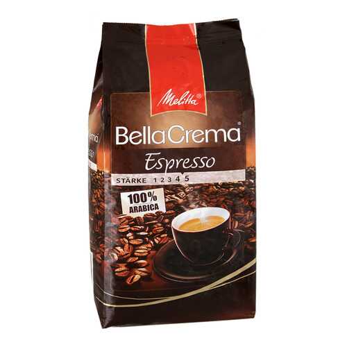 Кофе в зернах Melitta bella crema espresso 1 кг в Дикси