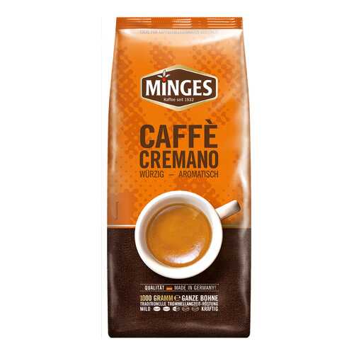 Кофе в зернах Minges caffe cremano 1000 г в Дикси