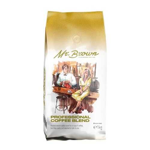 Кофе в зернах Mr. Brown Professional coffee blend в Дикси