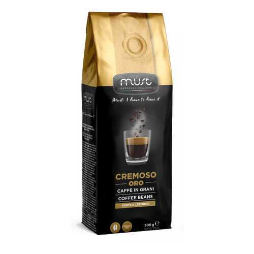 Кофе в зернах Must cremoso oro 500 г в Дикси