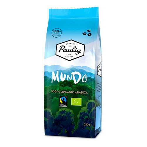 Кофе в зернах Paulig Mundo 250г в Дикси