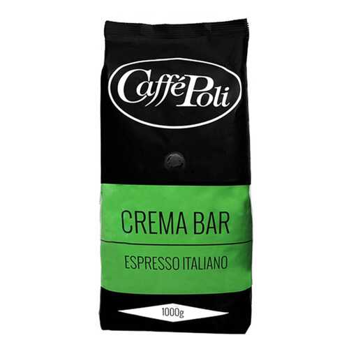 Кофе в зернах Poli crema bar 1 кг в Дикси