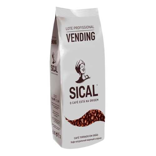 Кофе в зернах Sical Vending 60% арабика 40% робуста 1 кг в Дикси