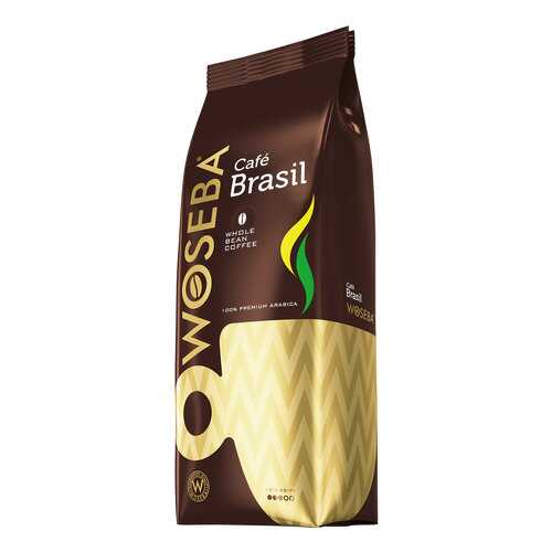Кофе Woseba cafе Brasil натуральный жареный в зернах 500 г в Дикси