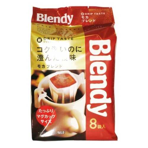 Кофе японский AGF Blendy Mocha молотый дрип-пакеты 8 штук 56 г в Дикси