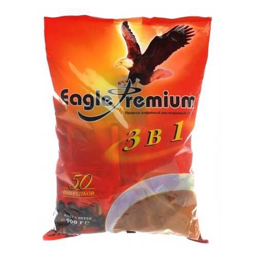Кофейный напиток Eagle premium растворимый 3в1 18 г 50 штук в Дикси