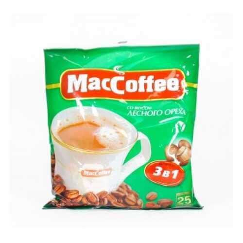 Кофейный напиток растворимый MacCoffee лесной орех 3в1 1.25 г 10 штук в Дикси