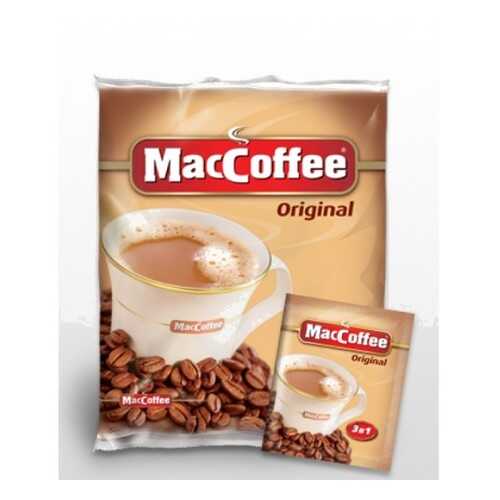 Кофейный напиток растворимый MacCoffee оriginal 3в1 50 г 20 штук в Дикси