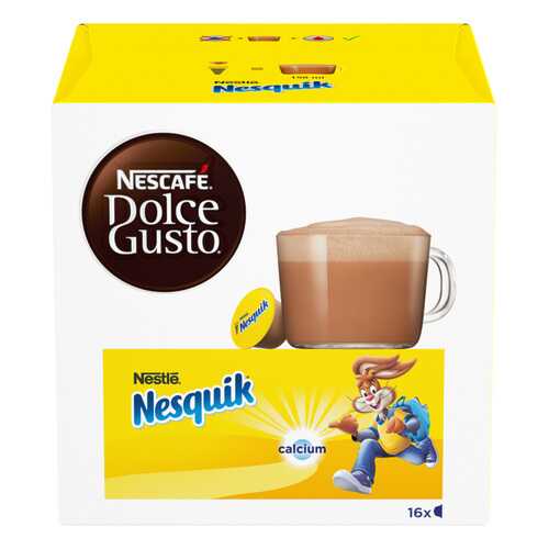 Шоколадный напиток в капсулах Nescafe Dolce Gusto nesquik 16 капсул в Дикси